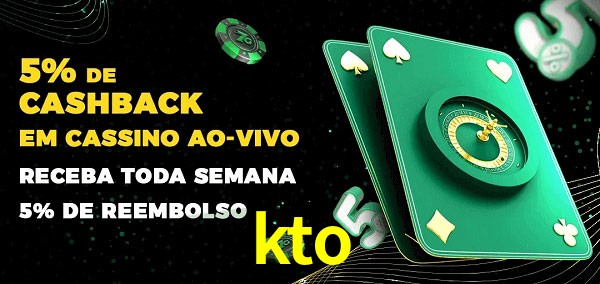 Promoções do cassino ao Vivo kto